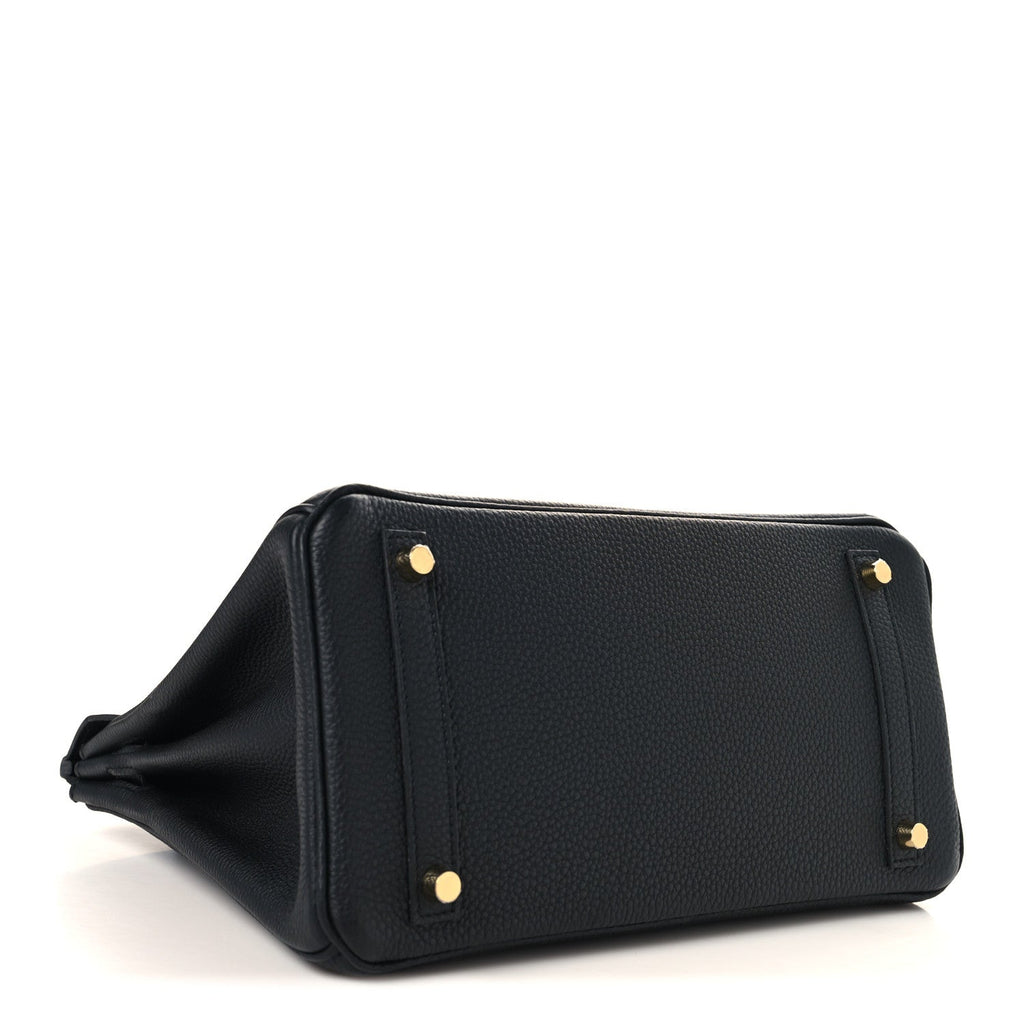 Togo Birkin 30 Black product image 4, provided for visual reference and product detail review