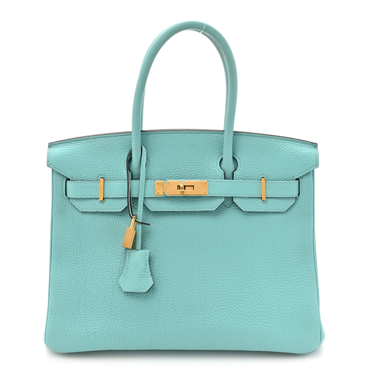 Togo BIRKIN 30 Bleu Atoll product image 1, provided for visual reference and product detail review