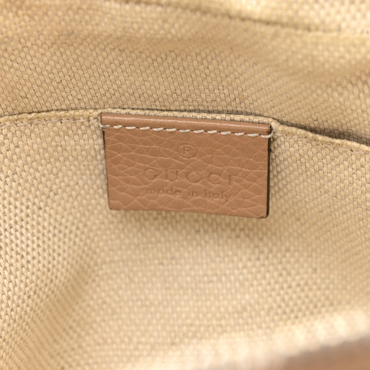 Pebbled Calfskin Small Soho Disco Bag Rose Beige product image 6, provided for visual reference and product detail review