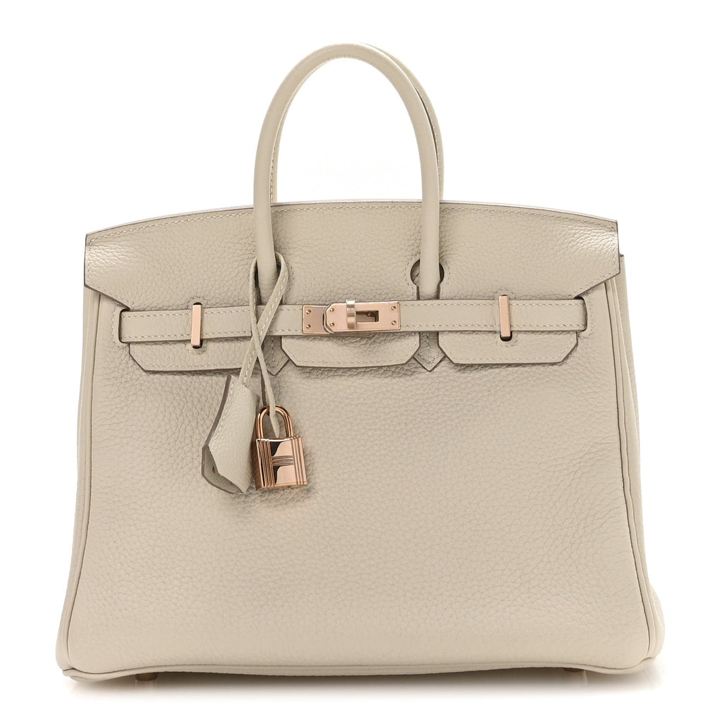 Togo Birkin 25 Craie product image 2, provided for visual reference and product detail review