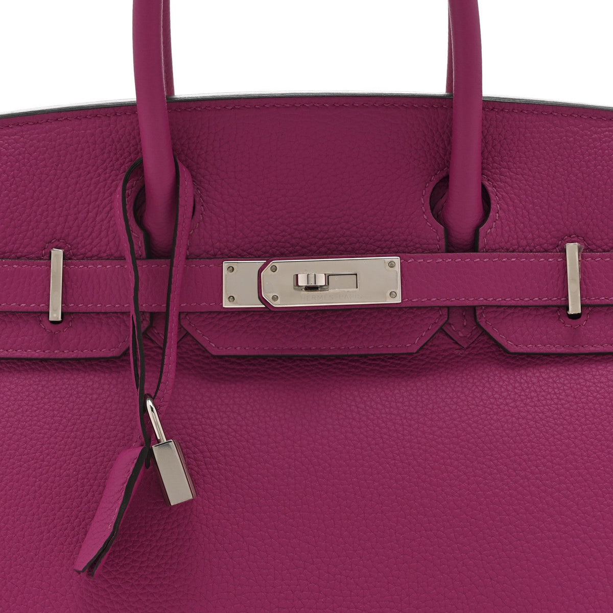 Togo Birkin 30 Rose Pourpre product image 8, provided for visual reference and product detail review