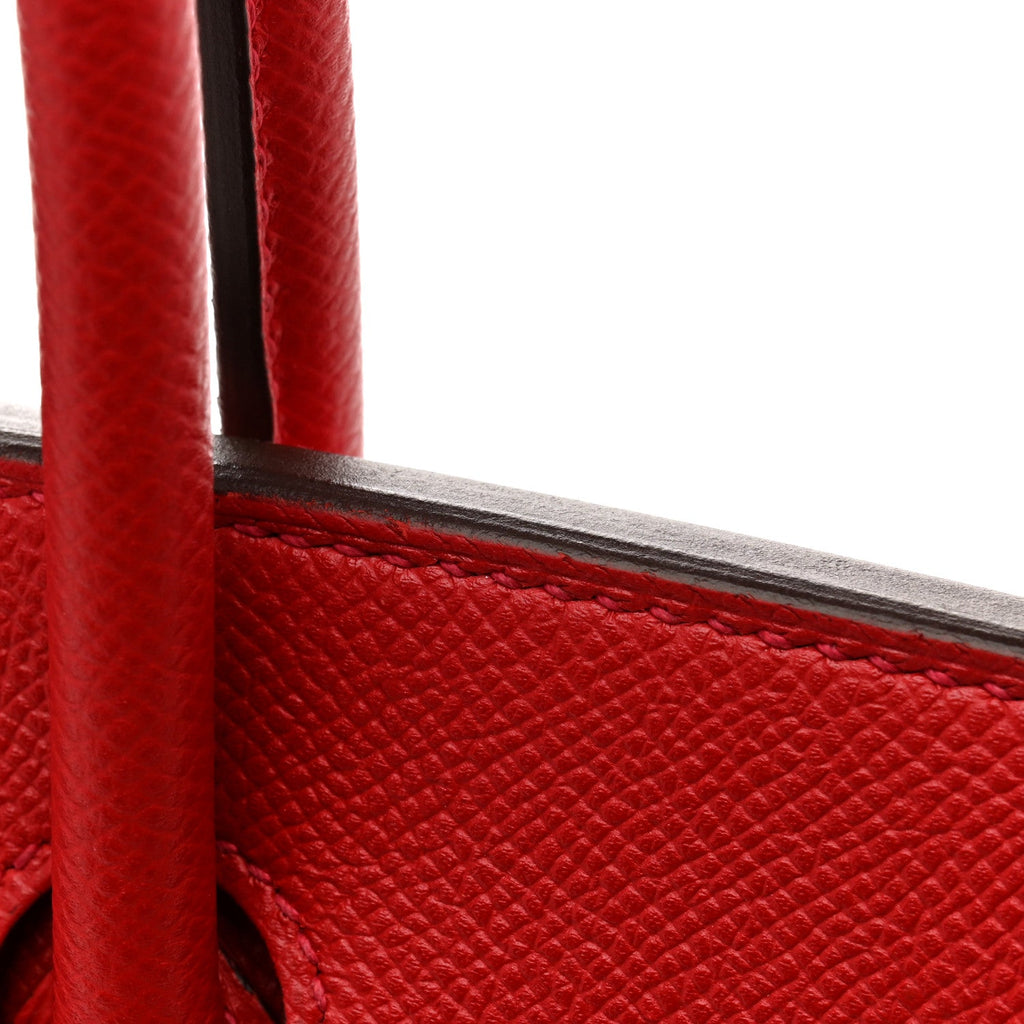 Epsom Birkin 30 Rouge Casaque product image 12, provided for visual reference and product detail review