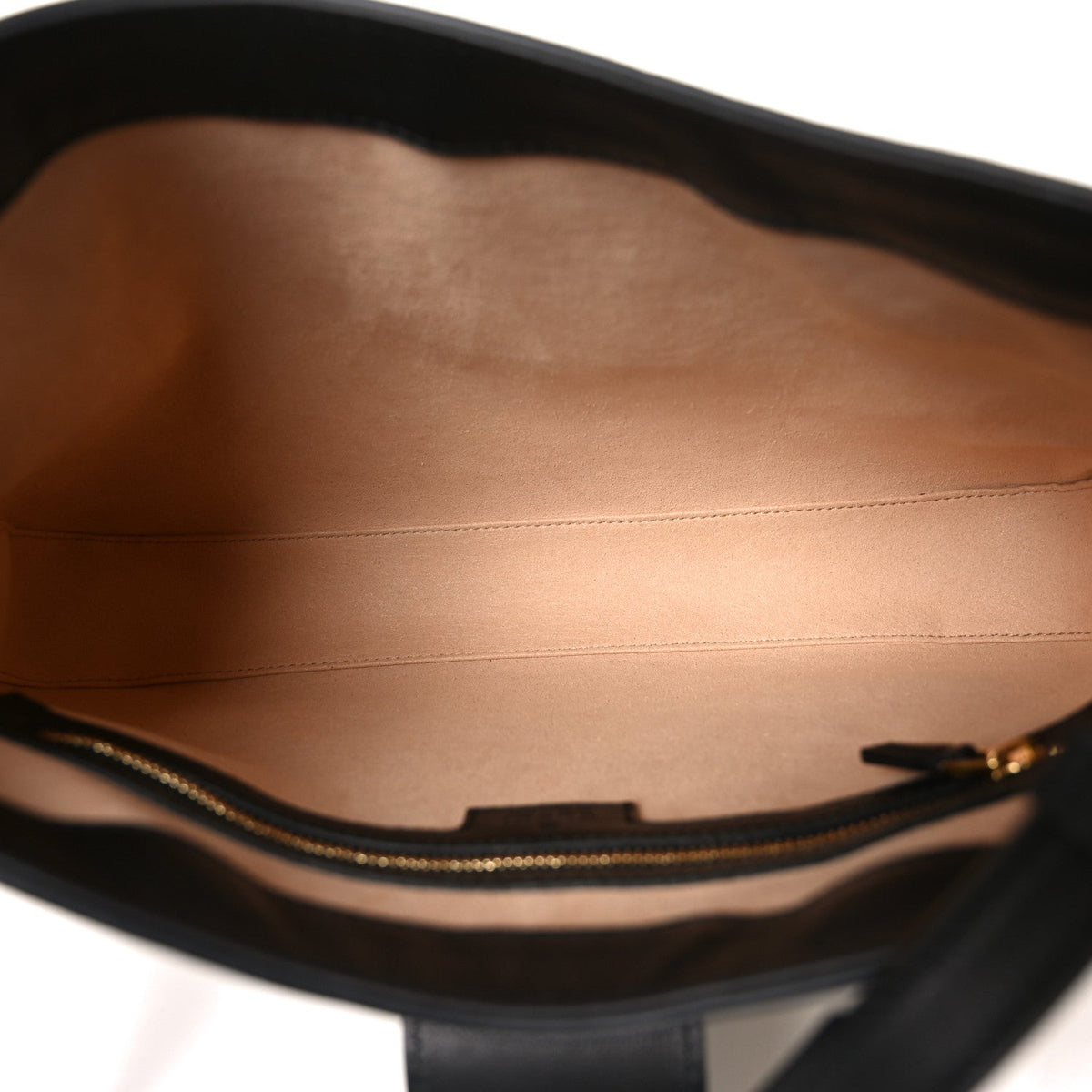 GG Supreme Monogram Medium Padlock Shoulder Bag Black product image 5, provided for visual reference and product detail