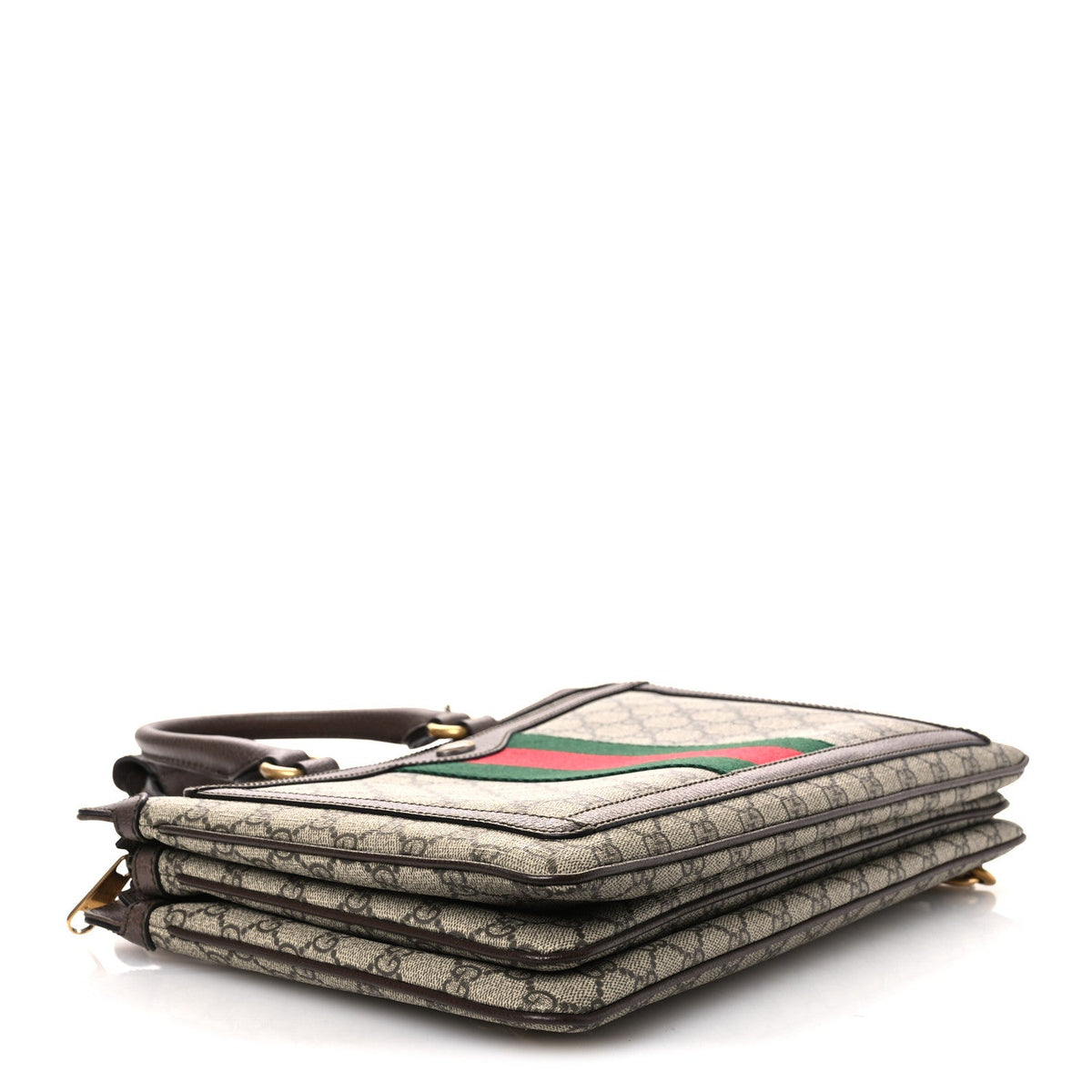 GG Supreme Monogram Web Ophidia Convertible Backpack Beige New Acero product image 4, provided for visual reference and