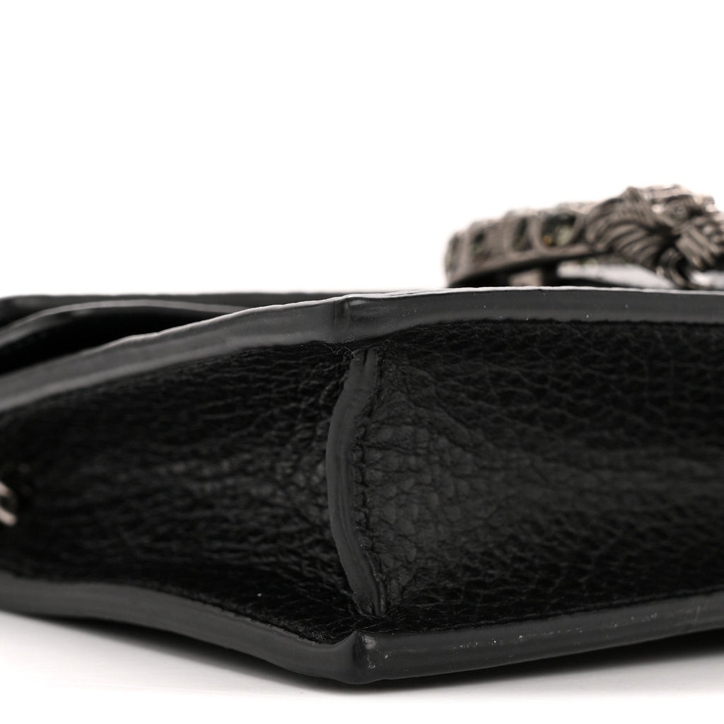 Calfskin Super Mini Dionysus Shoulder Bag Black product image 8, provided for visual reference and product detail review
