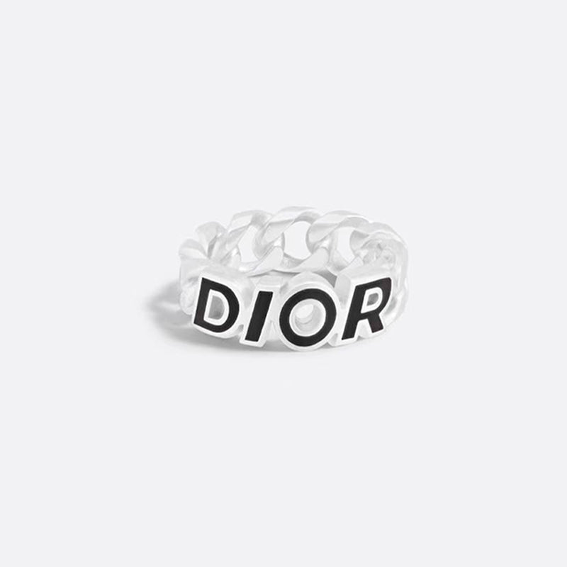 Dior Chain 18K Gold Ring product image 1, provided for visual reference and product detail review