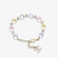 Chanel 26C Color Crystal 18K Gold Bracelet product image 1, provided for visual reference and product detail review