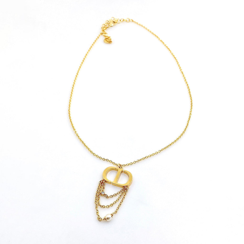 Dior Petit 18K Gold Necklace product image 4, provided for visual reference and product detail review