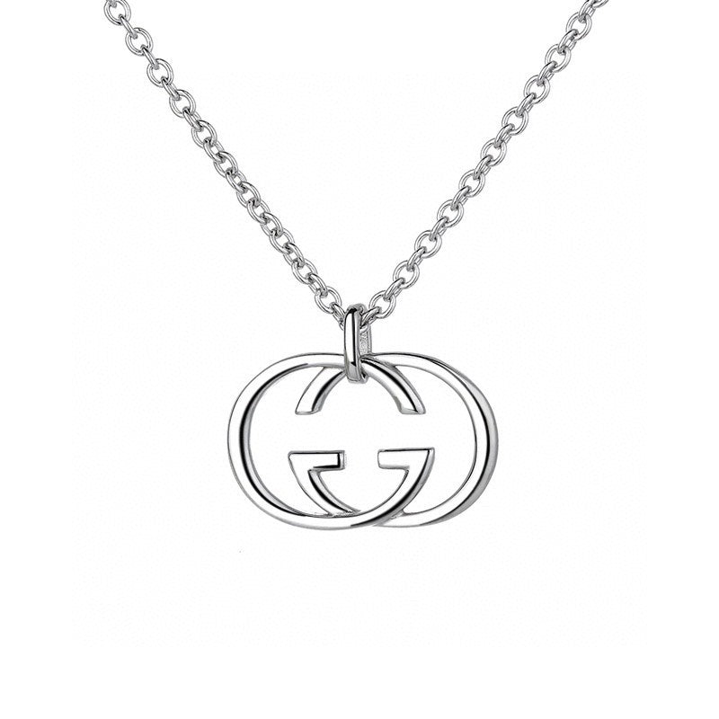 Gucci Double Classic 18K Gold Necklace product image 1, provided for visual reference and product detail review