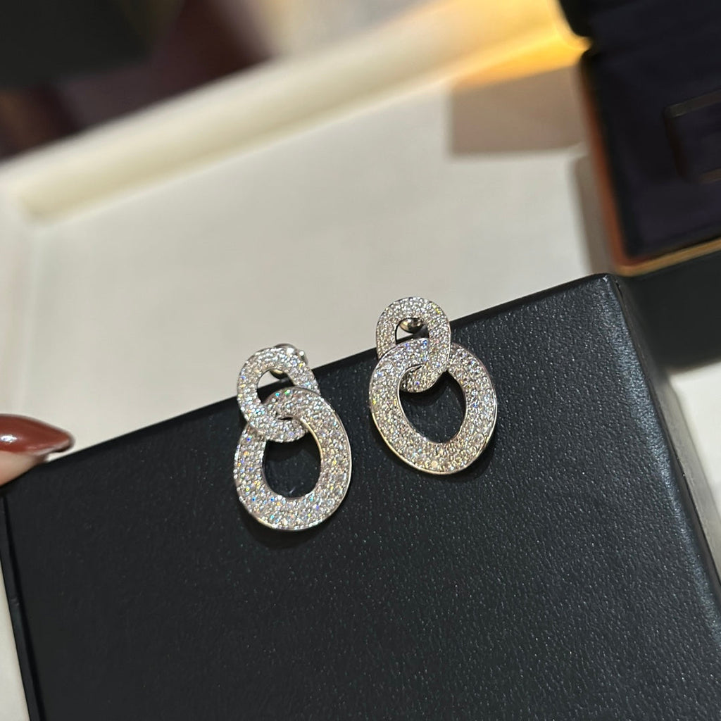 Olympia Diamonds 18K Gold Earrings product image 6, provided for visual reference and product detail review