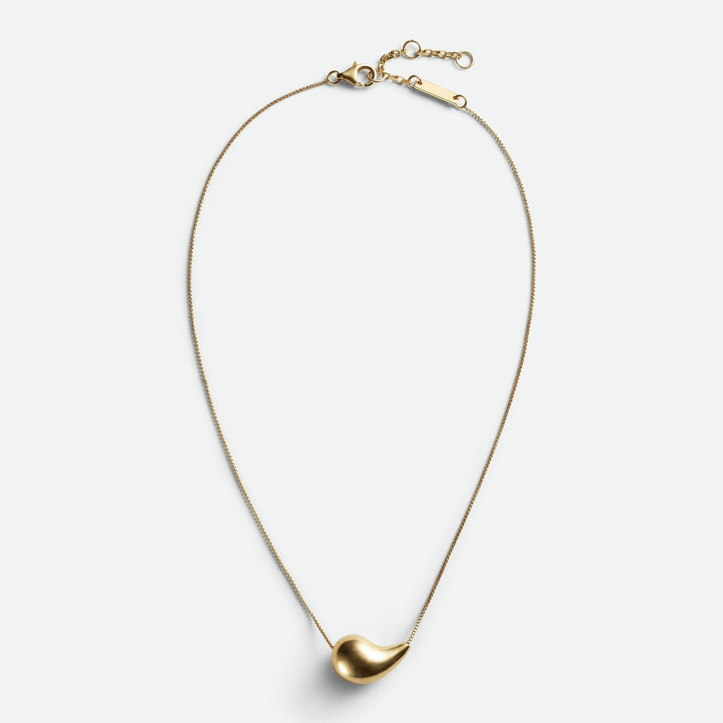 Bvlgari Drop Pendant 18K Gold Necklace product image 1, provided for visual reference and product detail review