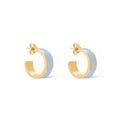 Louis Vuitton Nanogram Enamel 18K Gold Earrings product image 1, provided for visual reference and product detail review