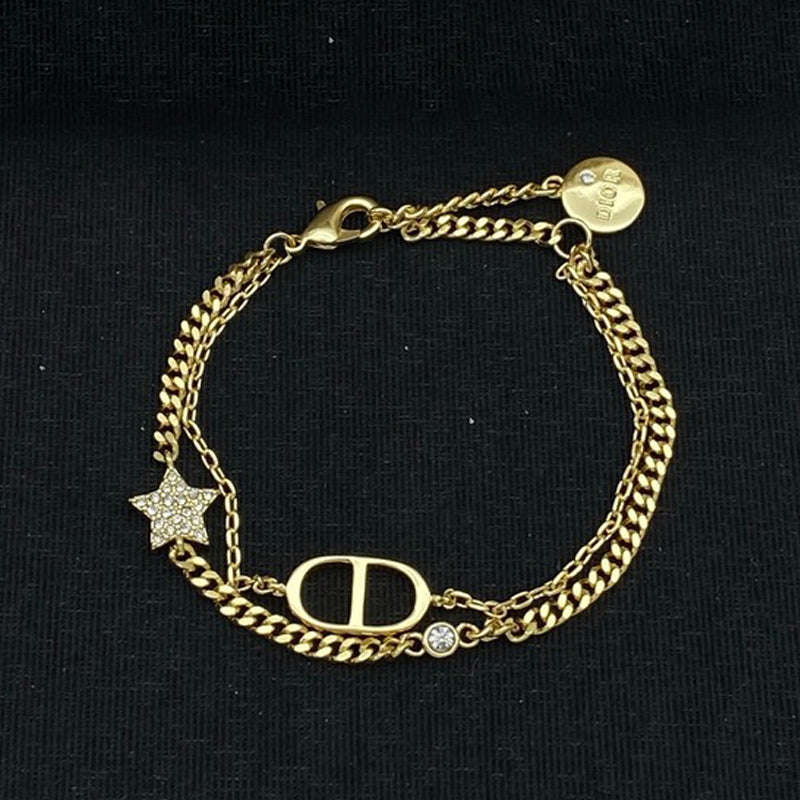 Dior Petit Star Diamond 18K Gold Bracelet product image 1, provided for visual reference and product detail review