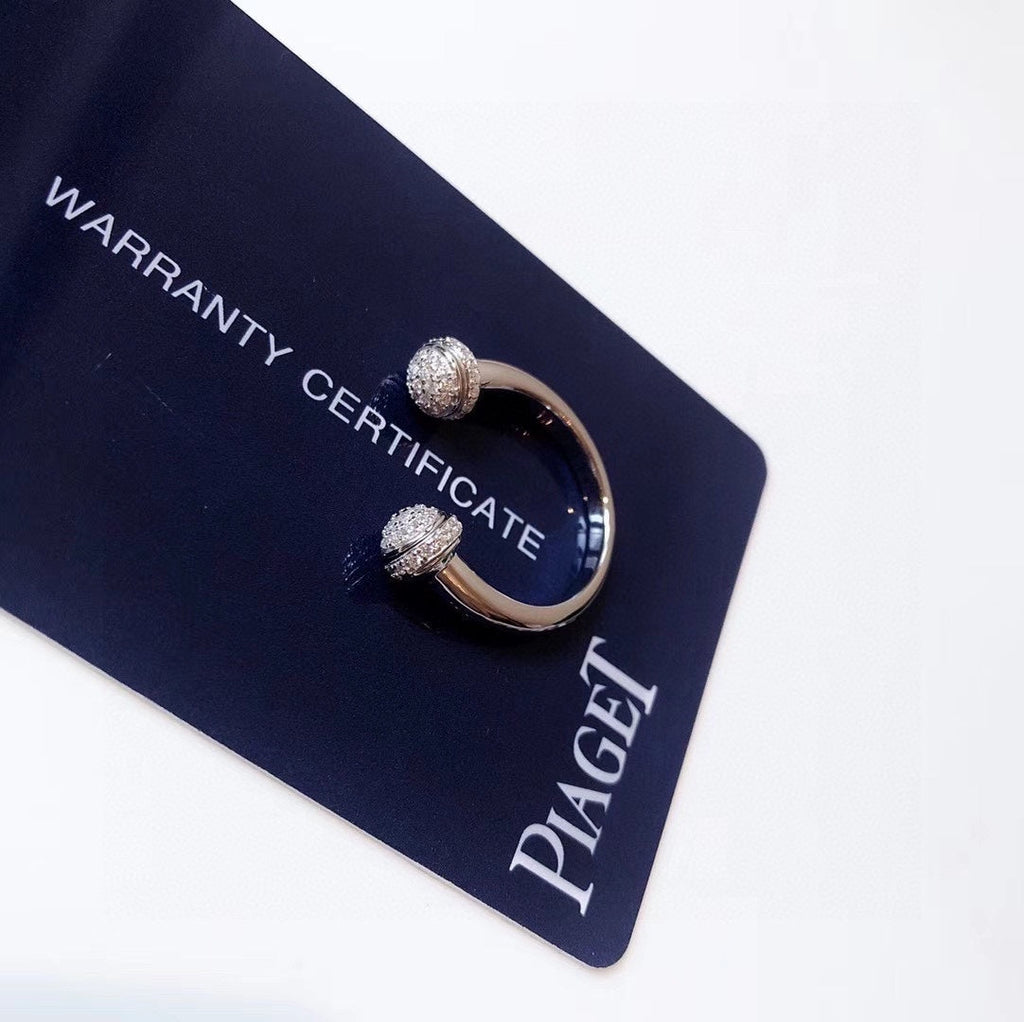 Open 18K White Gold Ring product image 8, provided for visual reference and product detail review
