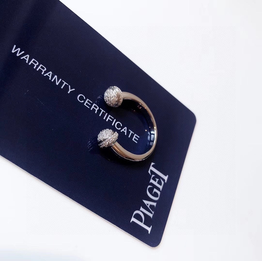 Open 18K White Gold Ring product image 8, provided for visual reference and product detail review