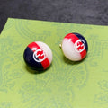 Gucci Double Color 18K Gold Earrings product image 1, provided for visual reference and product detail review