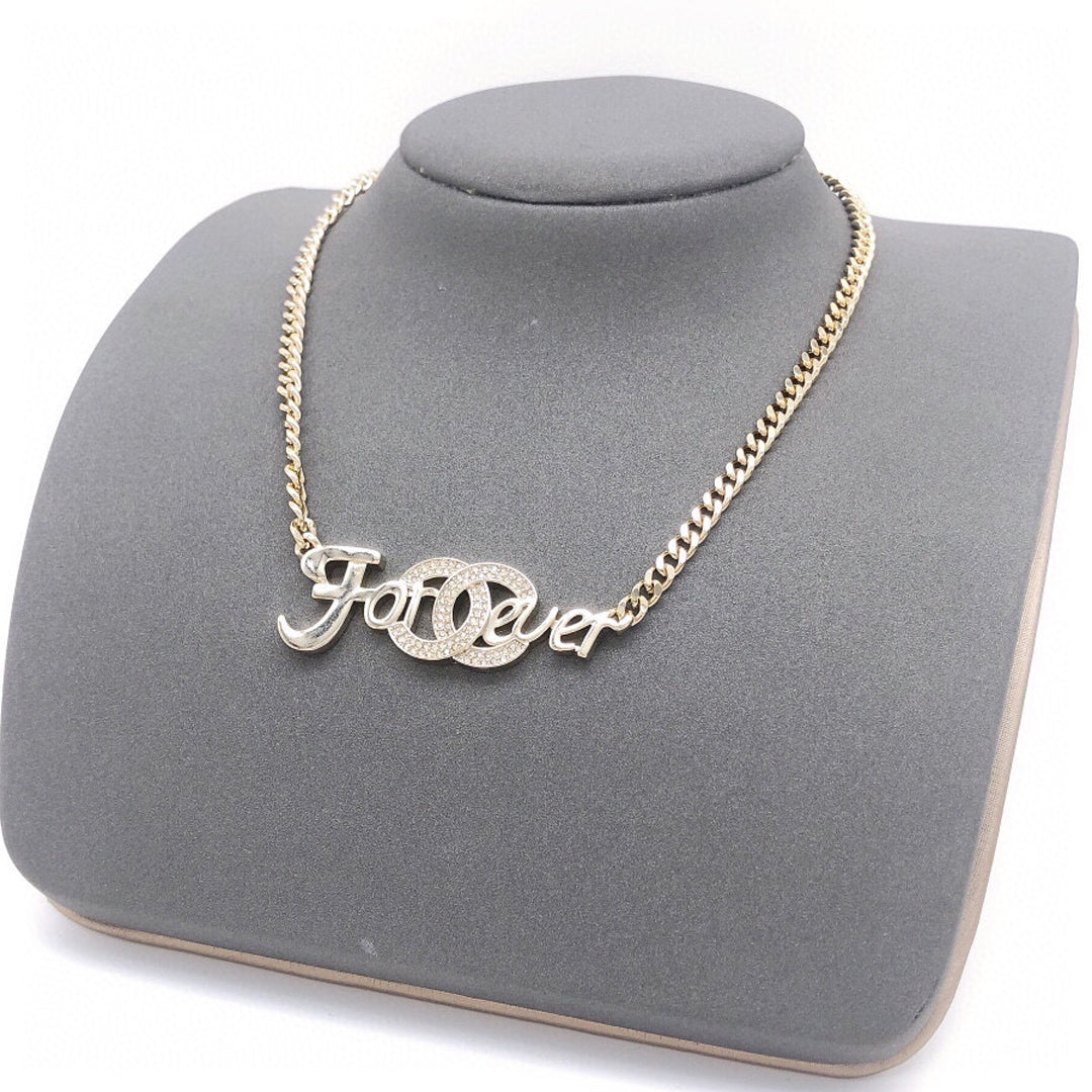 Chanel Forever 18K Gold Necklace product image 1, provided for visual reference and product detail review