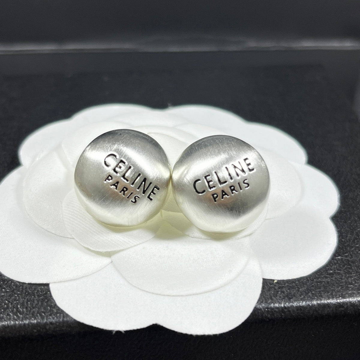 Celine Cicle 18K Gold Earrings product image 2, provided for visual reference and product detail review