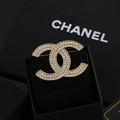 Chanel Diamond 18K Gold Brooch product image 1, provided for visual reference and product detail review
