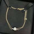 Chanel Chain Choker 18K Gold Necklace product image 1, provided for visual reference and product detail review
