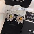 Chanel Crystal 18K Gold Brooch product image 1, provided for visual reference and product detail review