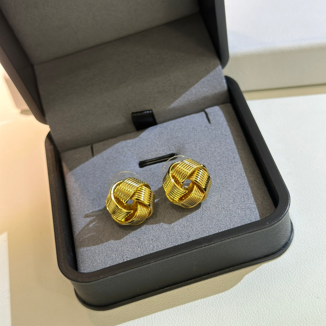 Celine 18K Gold Earrings product image 3, provided for visual reference and product detail review