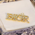 Dior Diamonds 18K Gold Brooch product image 1, provided for visual reference and product detail review