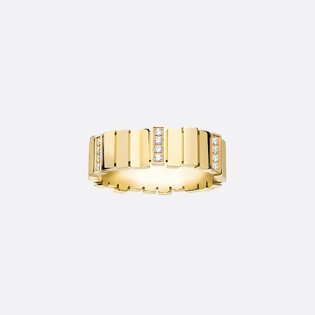 Dior Gem Diamond 18K Gold Ring product image 2, provided for visual reference and product detail review