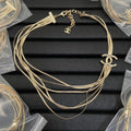 Chanel Gold 18K Gold Necklace product image 1, provided for visual reference and product detail review