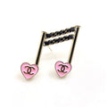 Chanel Music Symbol 18K Gold Brooch product image 1, provided for visual reference and product detail review