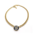 Chanel Paris Choker 18K Gold Necklace product image 1, provided for visual reference and product detail review