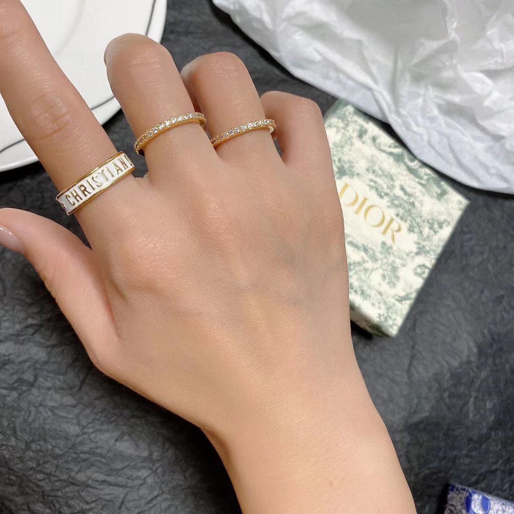 Dior Code Ring 18K Gold Set product image 2, provided for visual reference and product detail review