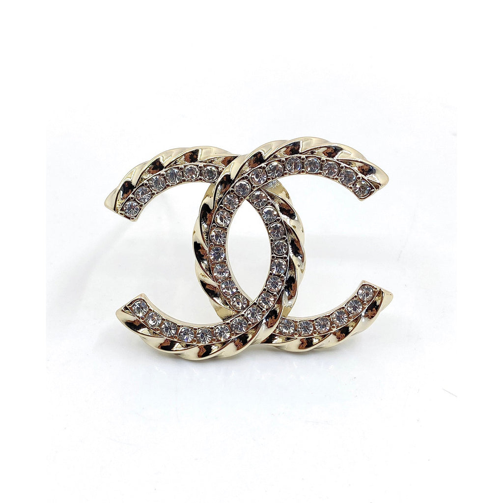 Chanel Diamonds 18K Gold Brooch product image 1, provided for visual reference and product detail review