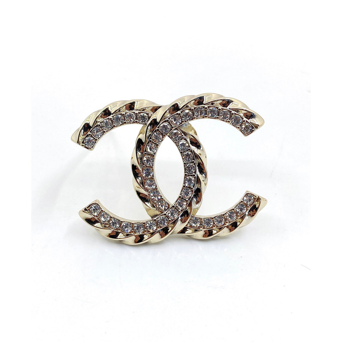 Chanel Diamonds 18K Gold Brooch product image 1, provided for visual reference and product detail review