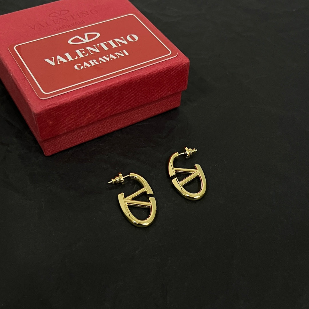 Valentino Gold 18K Gold Earrings product image 5, provided for visual reference and product detail review