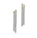 Tiffany Edge Drop 18K Gold Earrings product image 1, provided for visual reference and product detail review