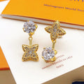 Louis Vuitton Blossom Monogram 18K Gold Earrings product image 1, provided for visual reference and product detail review