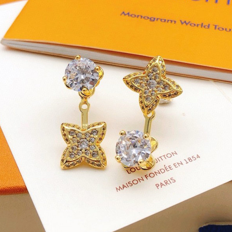 Louis Vuitton Blossom Monogram 18K Gold Earrings product image 1, provided for visual reference and product detail review
