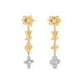 Louis Vuitton Monogram 18K Gold Earrings product image 1, provided for visual reference and product detail review