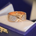 Liens Diamond 18K Gold Ring product image 1, provided for visual reference and product detail review