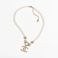Chanel Pearls Chain 18K Gold Necklace product image 1, provided for visual reference and product detail review
