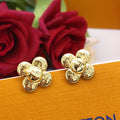Louis Vuitton Vivienne 18K Gold Earrings product image 1, provided for visual reference and product detail review