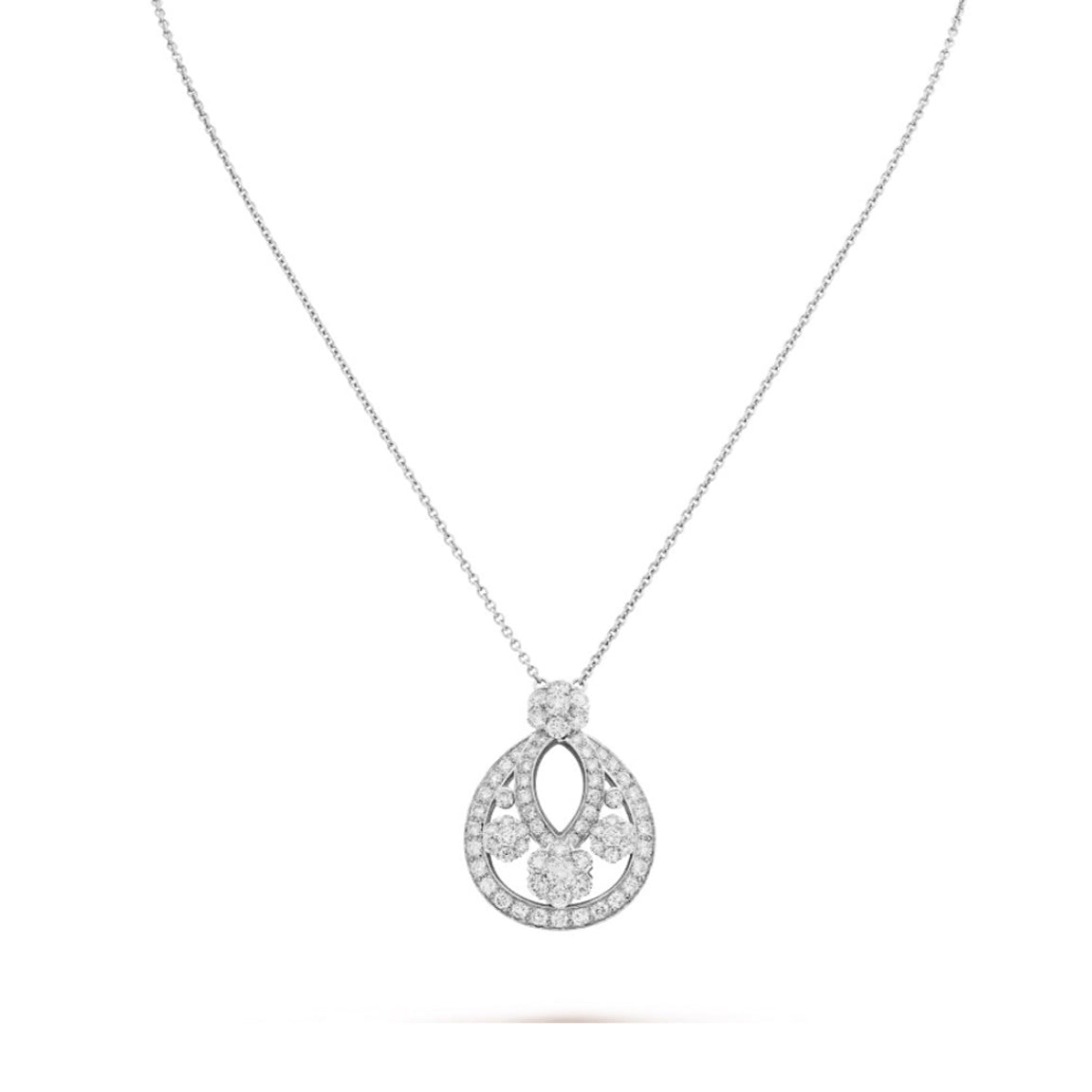 Snowflake 18K Gold Necklace product image 1, provided for visual reference and product detail review