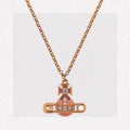 Vivienne West Mayfair Bas Relief Pendant 18K Gold Necklace product image 1, provided for visual reference and product detail
