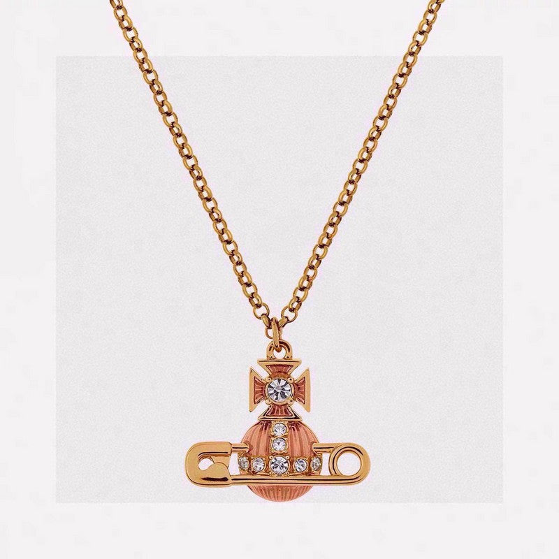 Vivienne West Mayfair Bas Relief Pendant 18K Gold Necklace product image 1, provided for visual reference and product detail