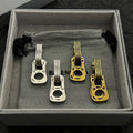 Balenciaga 18K Gold Earrings product image 1, provided for visual reference and product detail review