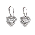 Tiffany Heart Diamonds 18K Gold Earrings product image 1, provided for visual reference and product detail review
