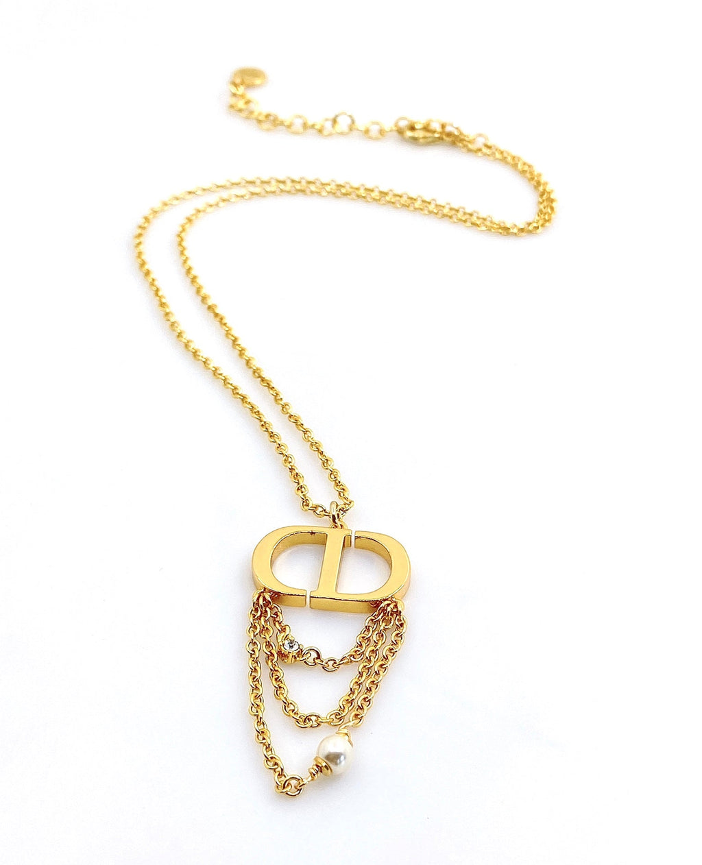 Dior Petit 18K Gold Necklace product image 5, provided for visual reference and product detail review