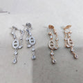 Hermes Chaine D'ancre Chaos Diamond 18K Gold Earrings product image 1, provided for visual reference and product detail