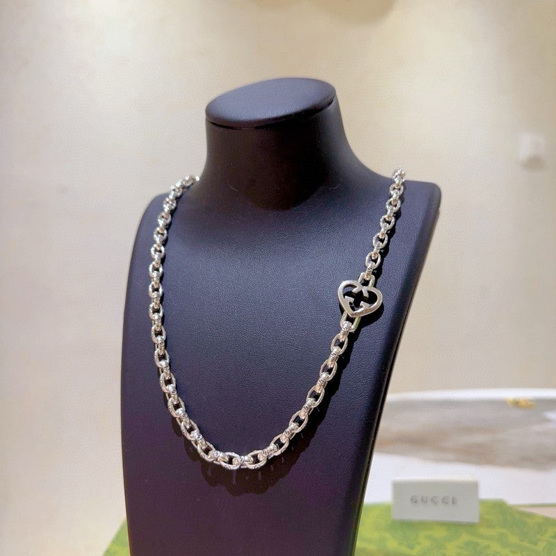 Gucci Double Classic Chain 18K Gold Necklace product image 1, provided for visual reference and product detail review